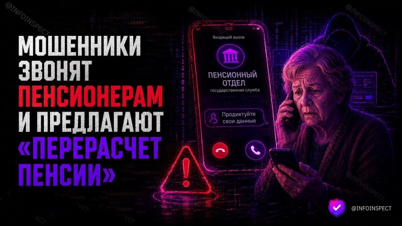 Мошенники звонят пенсионерам и предлагают «перерасчет пенсии» — предупредите пожилых родственников