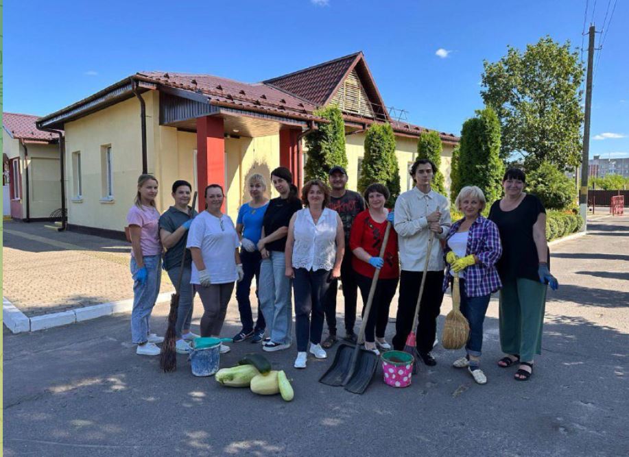Участие в областном субботнике